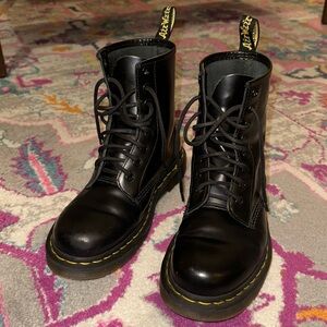 Dr. Martens Women’s Leather Lace-Up Boots